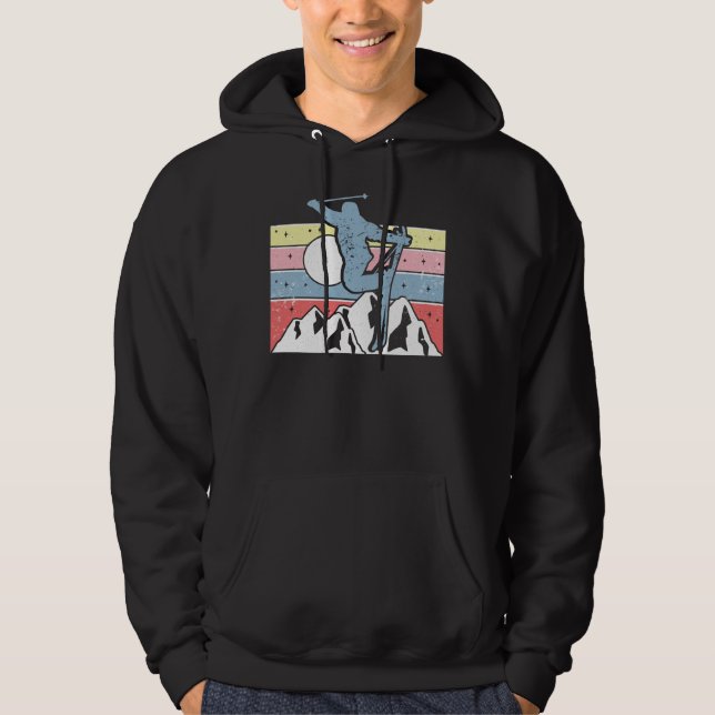 Veste À Capuche Ski Rétro (Devant)