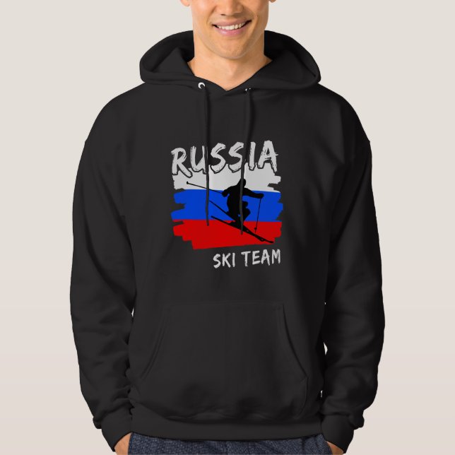 Veste À Capuche Ski Russie  (Devant)