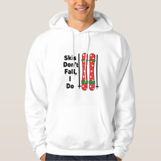 Veste À Capuche Skis ne tombent pas, je le fais - Funny Skiing T-s