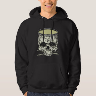 VESTE À CAPUCHE SKULL DRUM