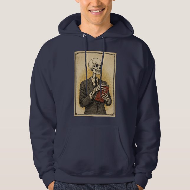 Veste À Capuche Skull Portrait (Devant)