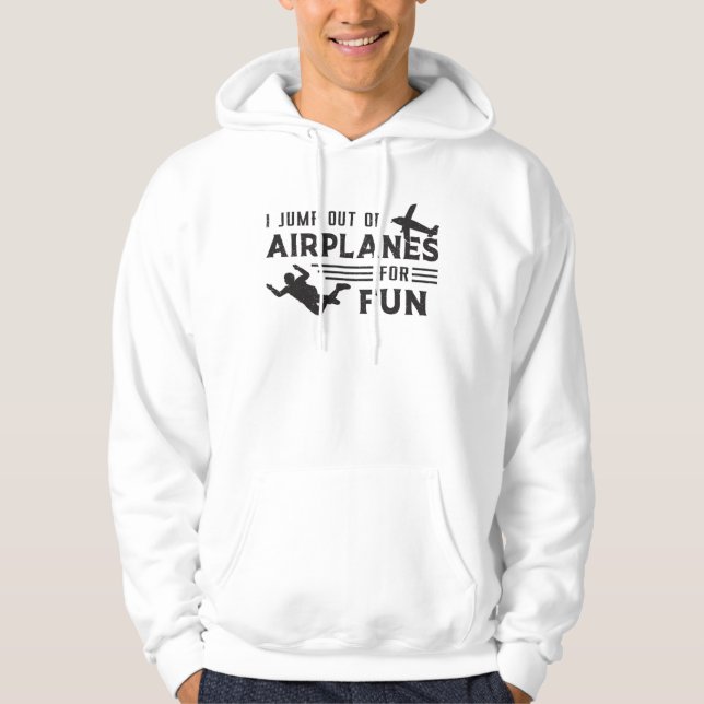 Veste À Capuche Skydive Skydive Skydiver Jump Plane Idée cadeau (Devant)