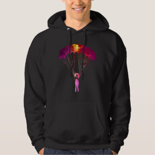 Veste À Capuche Skydiving Parachuting Abstract Artistic Gift Idea