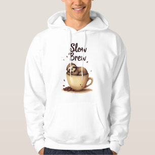 Veste À Capuche Slow Brew Coffee Sloth