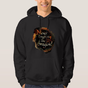 Veste À Capuche SMAUG™ - Never Laugh Logo Graphic
