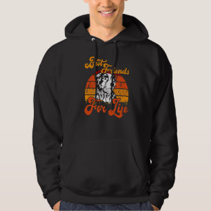 Veste À Capuche Smooth Collie Best Friend For Life Vintage Retro