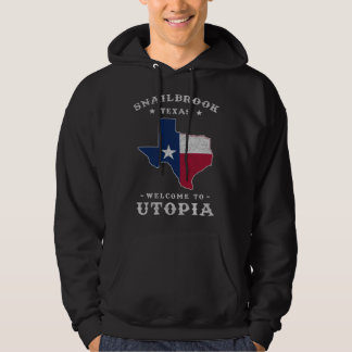 Veste À Capuche Snailbrook Texas Ville d'Utopie le long du Colora