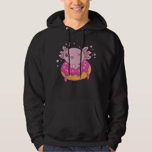 Veste À Capuche Snaxolotl Axolotl Donut Amateurs de doux animaux