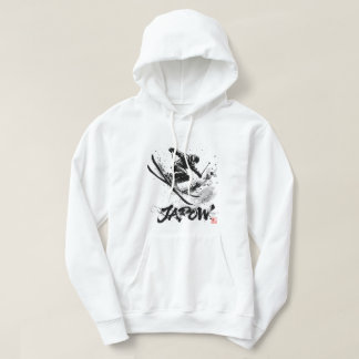 Veste À Capuche Snowboard Brush Art - Skier Slush