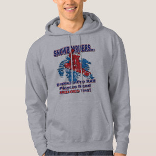 Veste À Capuche Snowboarders-Because-Pro-Ball-Players-Need-Heroes