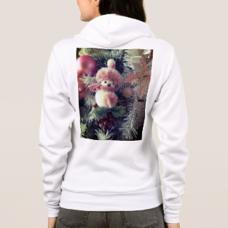 Veste À Capuche Snowman Christmas Zip Hoodie