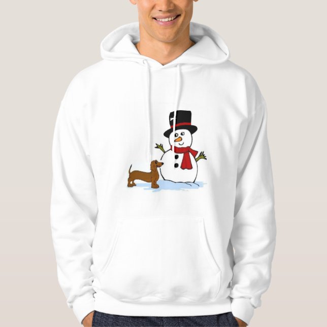 Veste À Capuche Snowman N'Osez PAS (Devant)