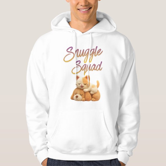 Veste À Capuche Snuggle Squad T-Shirt (Devant)