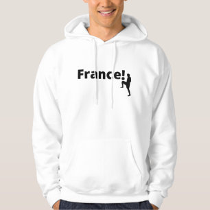 Veste À Capuche Soccer France, personnalisable