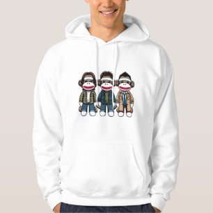 Veste À Capuche SockMonkey Hunter Brothers et leur Angel Friend