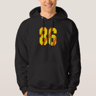 Veste À Capuche Softball 86 Fast Pitch Love Softball Maman Favorit