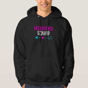 Veste À Capuche Soins cardiaques de l'équipe de pédiatrie rétro In