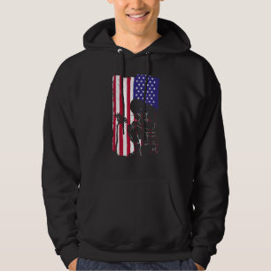 Veste À Capuche Soldat Tournesol Kneeling Drapeau Trouvé Hommes av
