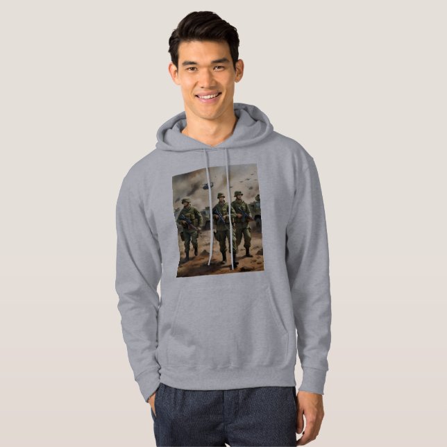 Veste À Capuche Soldats des forces de l'armée australienne (Devant entier)