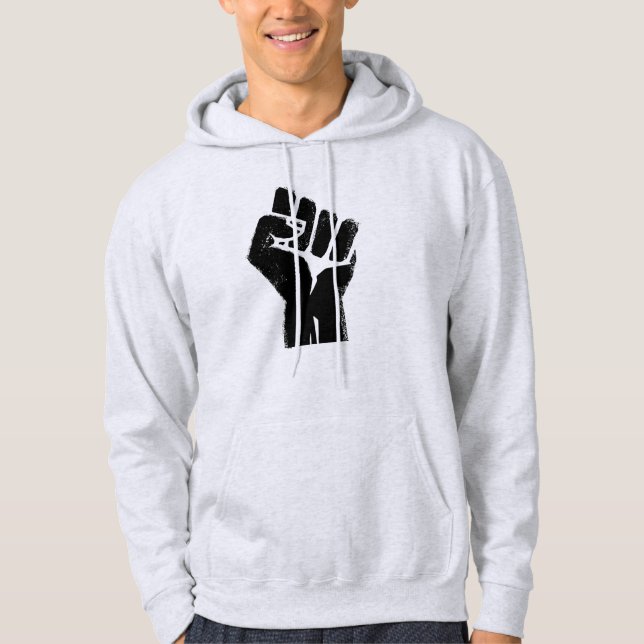 Veste À Capuche Solidarité raciale (Devant)