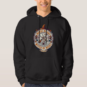 Veste À Capuche Sorcière de jour de garde de nuit Halloween Balai