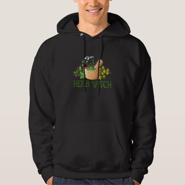 Veste À Capuche Sorcière des herbes (Devant)