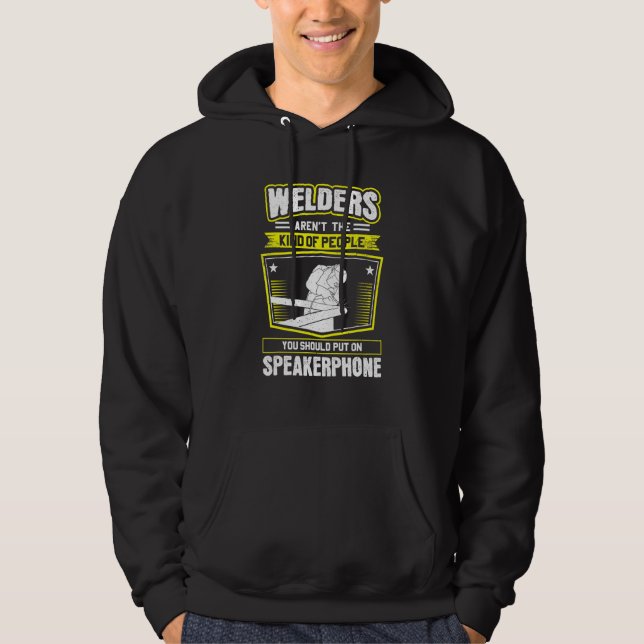 Veste À Capuche Soudure de haut-parleur (Devant)
