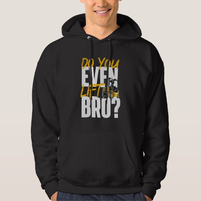 Veste À Capuche Soulevez-Vous Même L'Entrepôt De L'Opérateur De Fo (Devant)