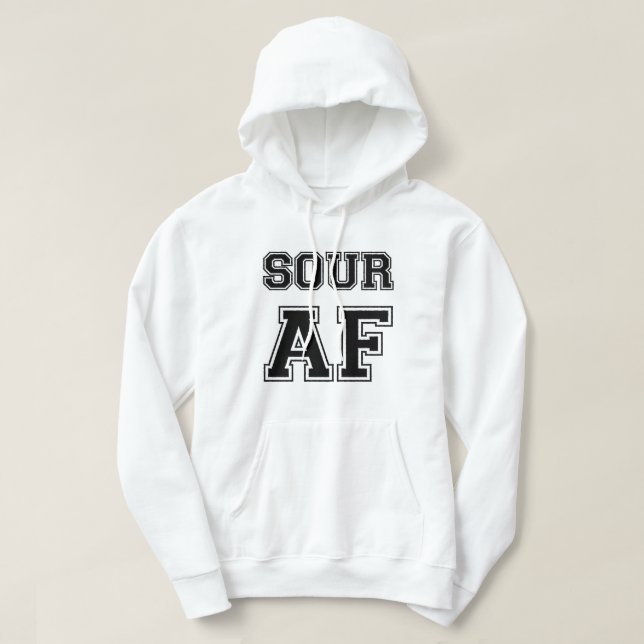 VESTE À CAPUCHE SOUR AF (Design devant)