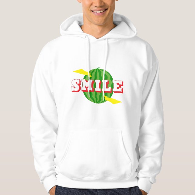 Veste À Capuche sourire de pastèque (Devant)