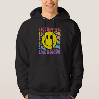 Veste À Capuche Sourire de rentrée scolaire visage heureux enseign
