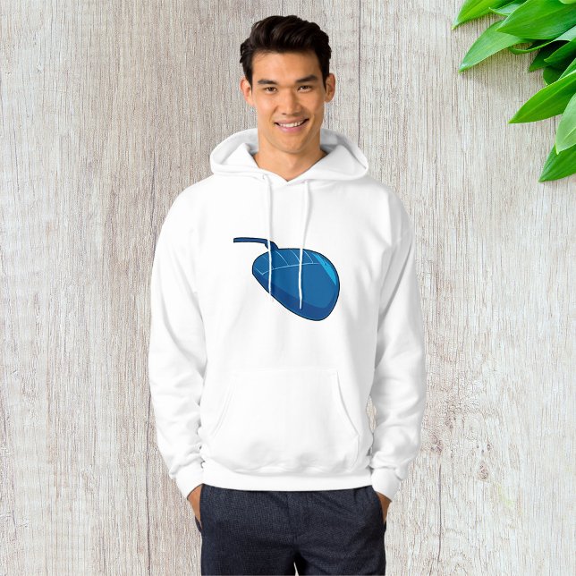 Veste À Capuche Souris d'ordinateur Bleu Cool Tech (Créateur téléchargé)