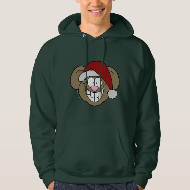 Veste À Capuche Souris père Noël (Devant)