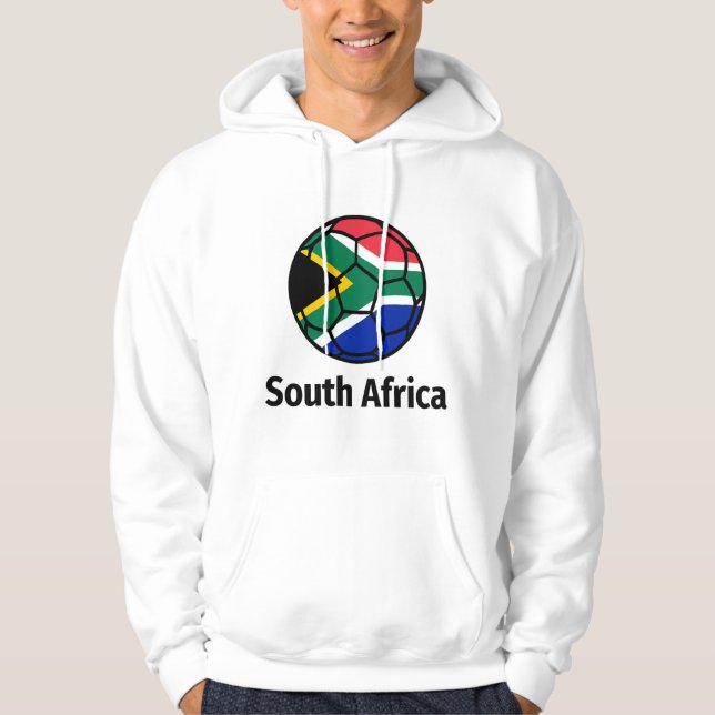 Veste À Capuche South Africa Ball Design (Devant)
