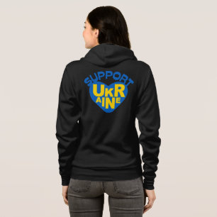 Veste À Capuche Soutien à l'Ukraine