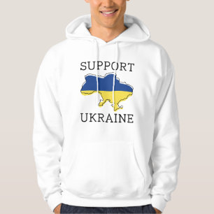 Veste À Capuche Soutien à l'Ukraine