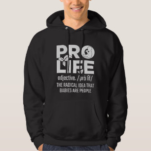 Veste À Capuche Soutien Anti-avortement Droits de l'homme contre l