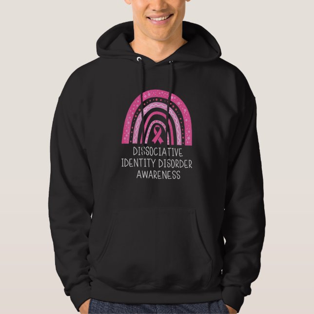 Veste À Capuche Soutien de sensibilisation aux troubles de l'ident (Devant)