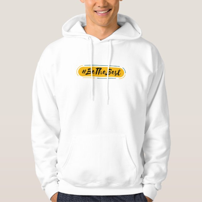 Veste À Capuche #soyez le meilleur (Devant)