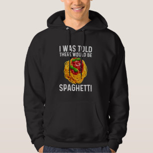 Veste À Capuche Spaghetti Design Homme Femmes Enfants Italien Alim