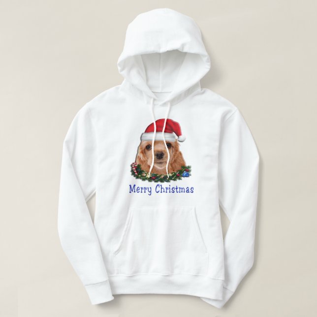 Veste À Capuche Spaniels Cocker (Design devant)