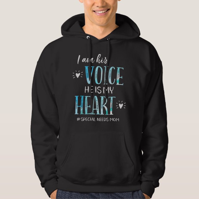 Veste À Capuche Special Needs Mom Apparel Autism ADHD Down Syndrom (Devant)