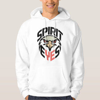 Veste À Capuche Spirit Eyes Hoodie – Bold Eagle Mascot Design for 