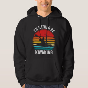 Veste À Capuche Sports nautiques Vintages au Kayak Sunset