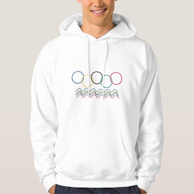 Veste À Capuche Sports Ring Unity – Sweatshirt à l'esprit athlétiq (Devant)