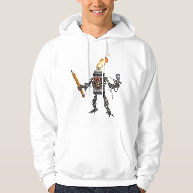 Veste À Capuche spray antropomorfico Camiseta (Devant)