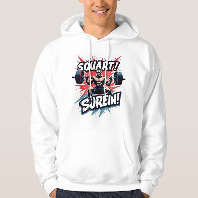 Veste À Capuche Squat & Conquérir : Force libérée (Devant)