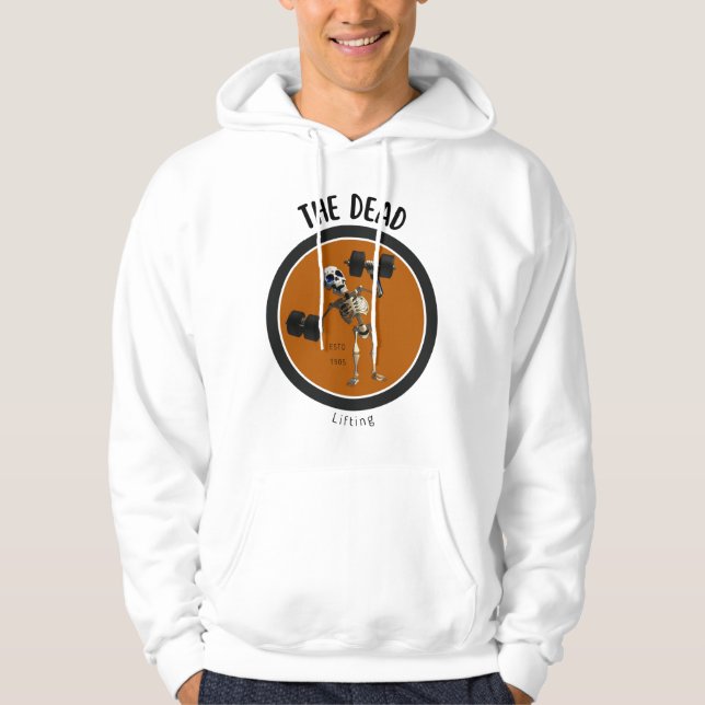 Veste À Capuche Squelette/Halloween/drôle/gym (Devant)