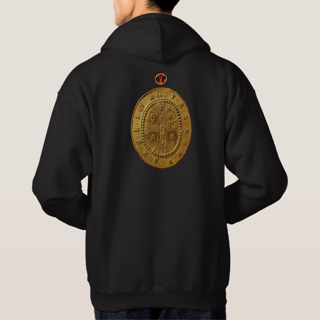 Veste À Capuche St Benedict Medal Sweatshirt (Dos)