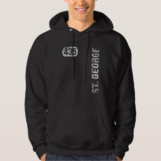 Veste À Capuche St. George Utah 435 Indicatif régional Rétro Vinta